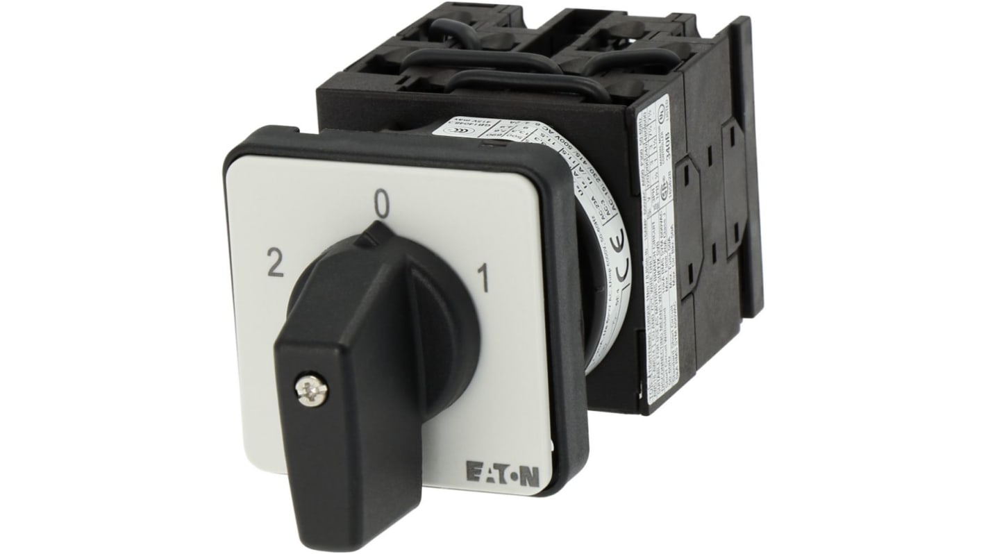 Interruttore Cam Eaton serie Eaton Moeller Series T0 013884 T0-4-5/E 3P, 3 posizioni, 20A, 690V (Volts)