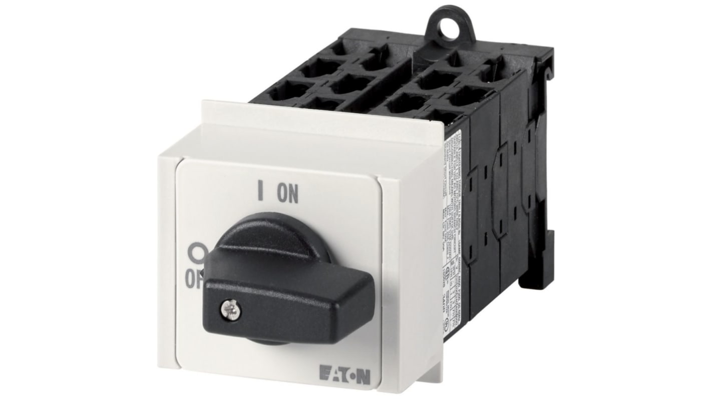 Eaton, 2P 7 Position 45° Multi Step Cam Switch, 690V (Volts), 20A, Short Thumb Grip Actuator