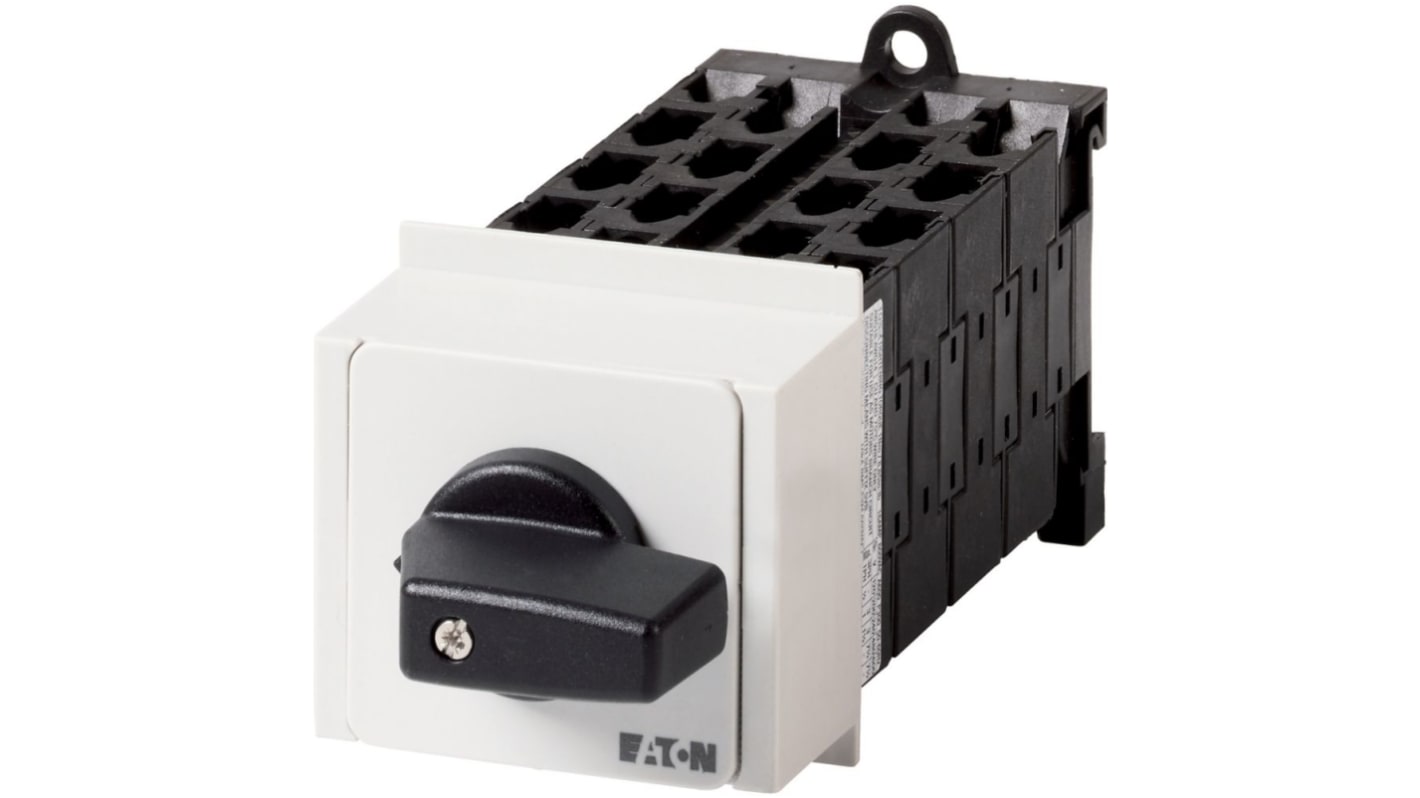 Eaton, 4P 4 Position 45° Multi Step Cam Switch, 690V (Volts), 20A, Toggle Actuator