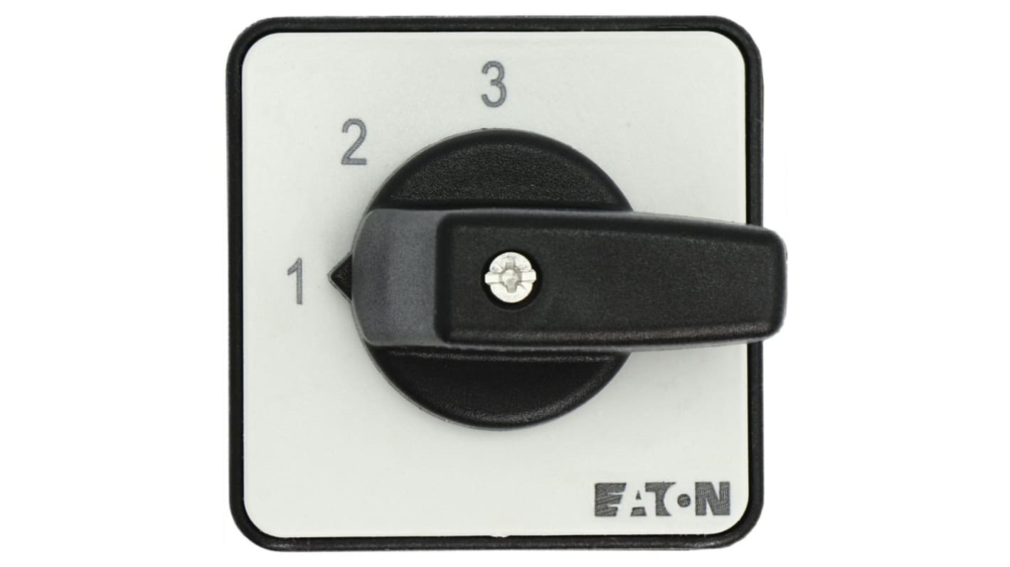 Eaton, 3P 3 Position 45° Multi Step Cam Switch, 690V (Volts), 32A, Toggle Actuator