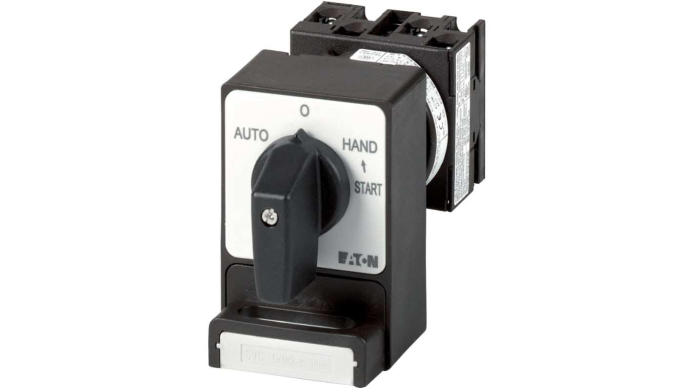 Eaton, 4P 4 Position 45° Changeover Cam Switch, 690V (Volts), 20A, Toggle Actuator