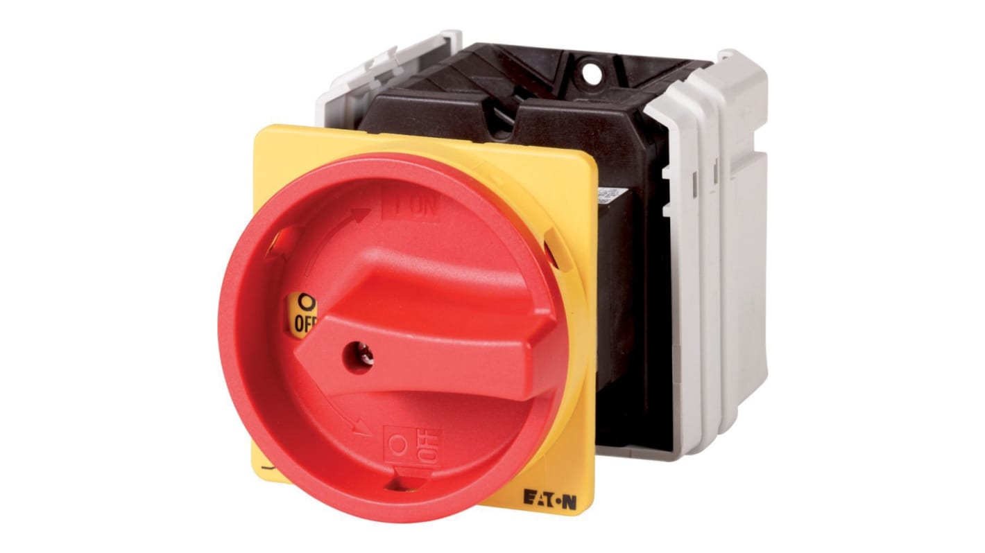 Eaton, 2P 90° On-Off Cam Switch, 690V (Volts), 100A, Door Coupling Rotary Drive Actuator