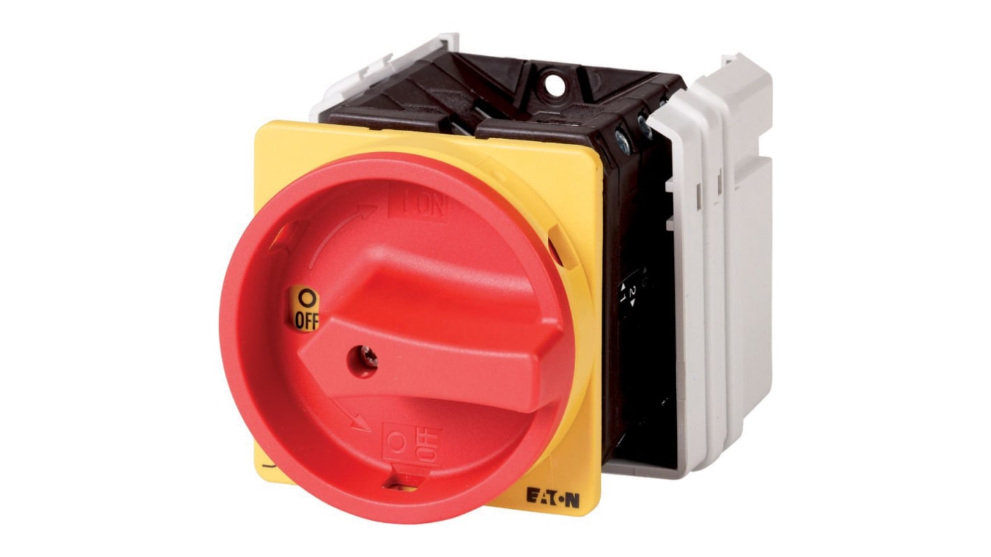 Eaton, 2P 90° On-Off Cam Switch, 690V (Volts), 100A, Door Coupling Rotary Drive Actuator