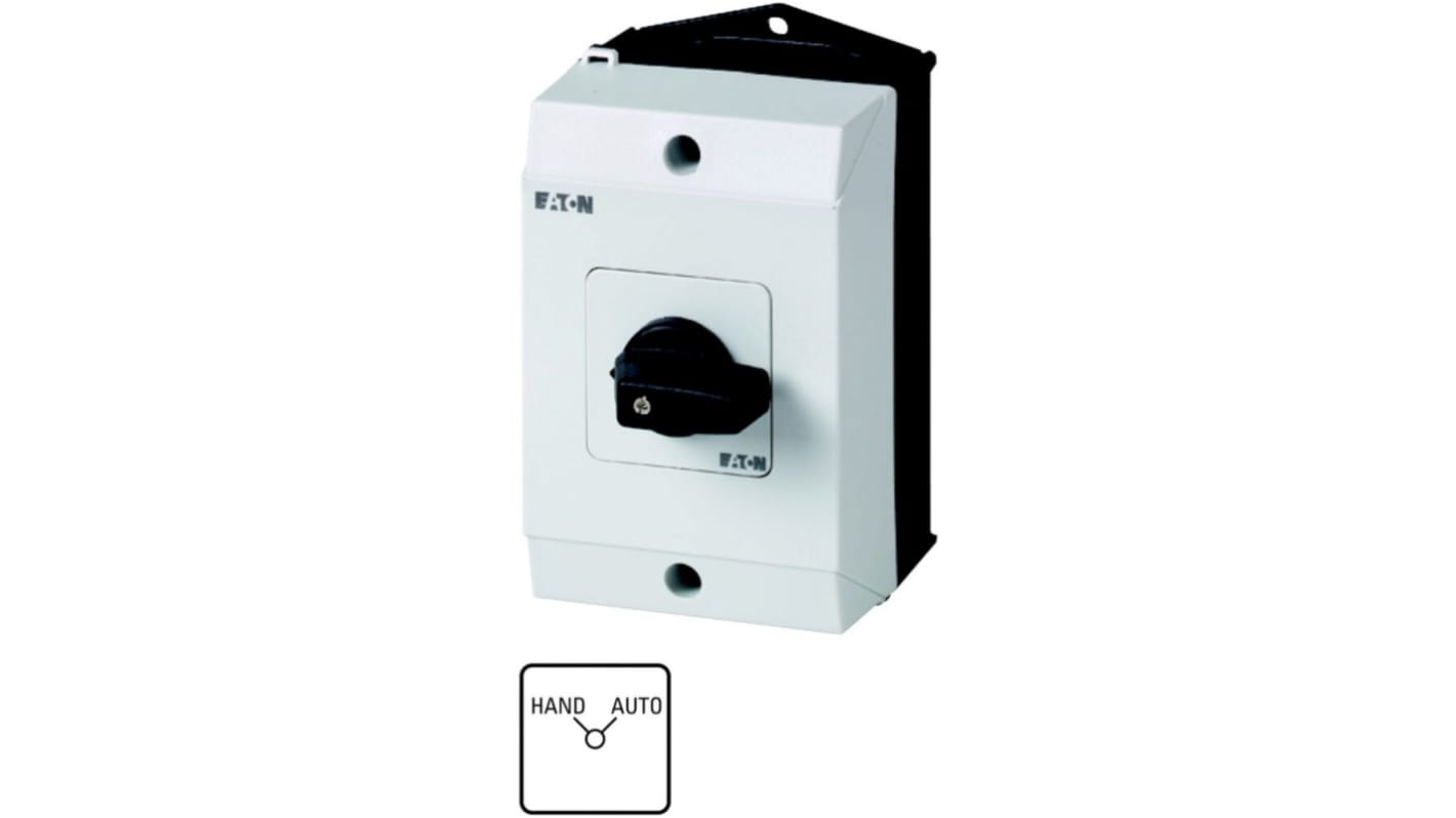 Eaton Eaton Moeller Series T0 Nockenschalter, 2P / 20A, 690V (Volts), 2-Stufen, 90°-Wurfwinkel