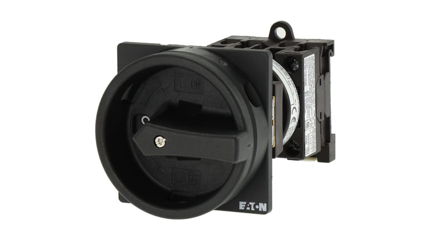 Eaton, 4P 90° On-Off Cam Switch, 690V (Volts), 20A, Door Coupling Rotary Drive Actuator