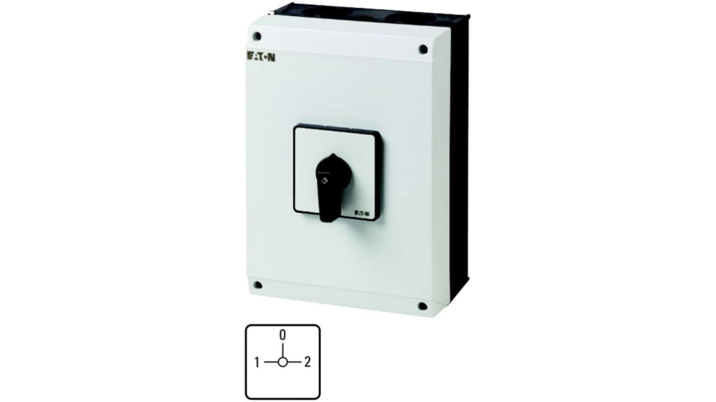 Interruptor de leva, 3 Posiciones, tensión máx. 690V (Volts), corriente máxima 100A Eaton Moeller