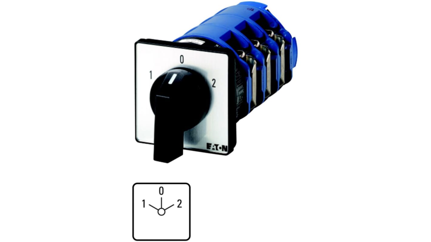 Interruptor de leva, 3 Posiciones, tensión máx. 690V (Volts), corriente máxima 125A Eaton Moeller