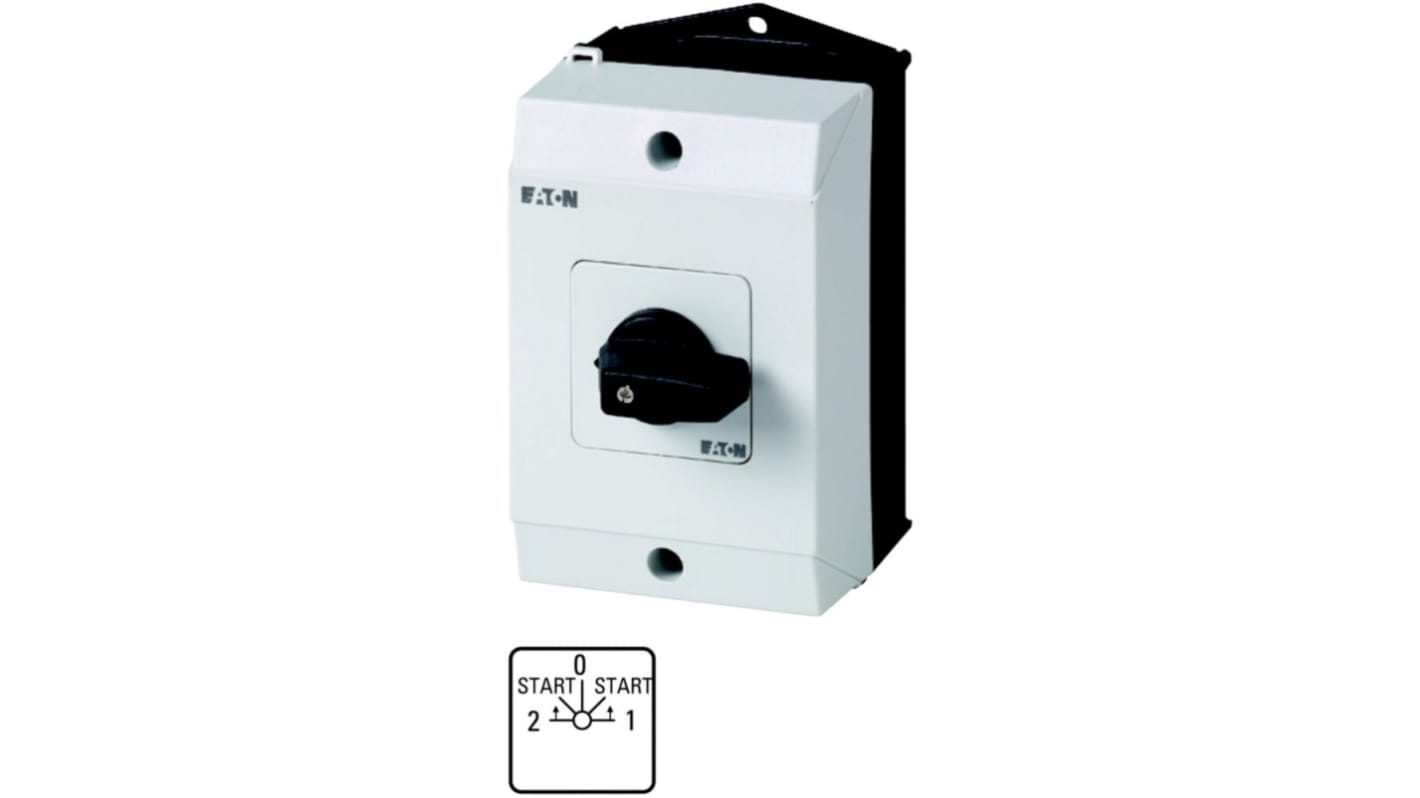 Interruttore Cam Eaton serie Eaton Moeller 218152 T0-4-15126/I1 2P, 5 posizioni, 20A, 690V (Volts)