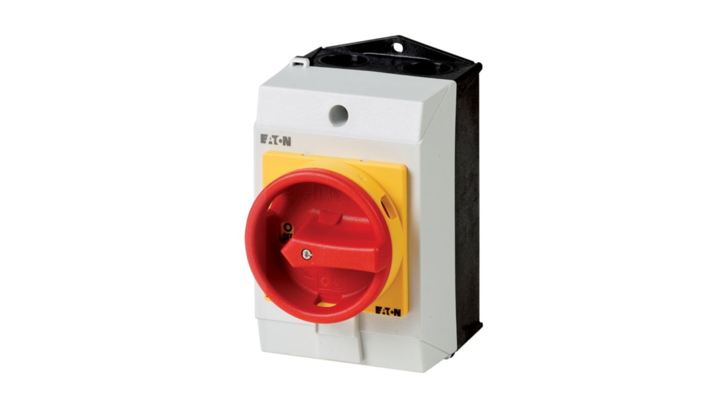 Eaton, 6P 90° On-Off Cam Switch, 690V (Volts), 20A, Door Coupling Rotary Drive Actuator