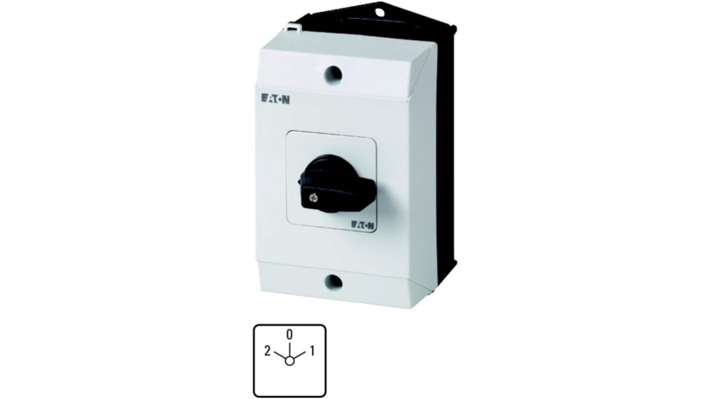 Eaton Moeller Nockenschalter, 3-polig / 20A, 690V (Volts), 3-Stufen, 45°-Wurfwinkel