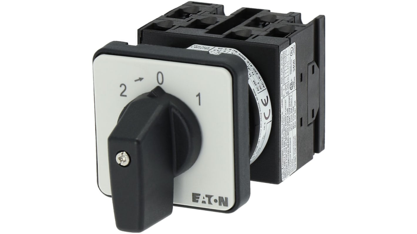 Interruttore Cam Eaton serie Eaton Moeller Series T0 057841 T0-3-15393/E 3P, 6 posizioni, 20A, 690V (Volts)