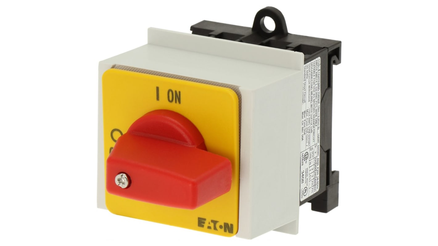 Interruttore Cam Eaton serie Eaton Moeller 079583 T0-1-102/IVS-RT 2P, 2 posizioni, 20A, 690V (Volts)