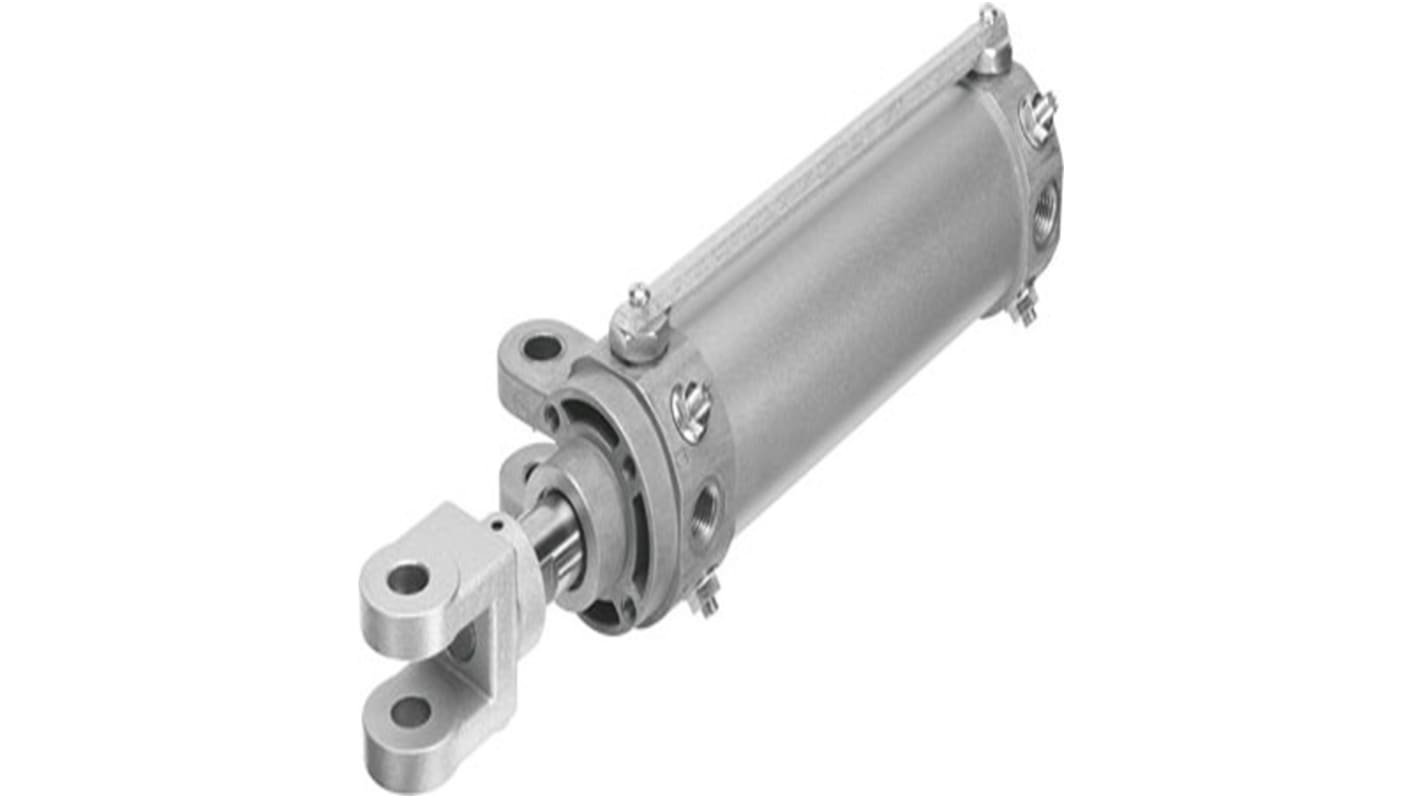 Festo Pneumatic Piston Rod Cylinder - 549560, 50mm Bore, 100mm Stroke, DW Series, Double Acting