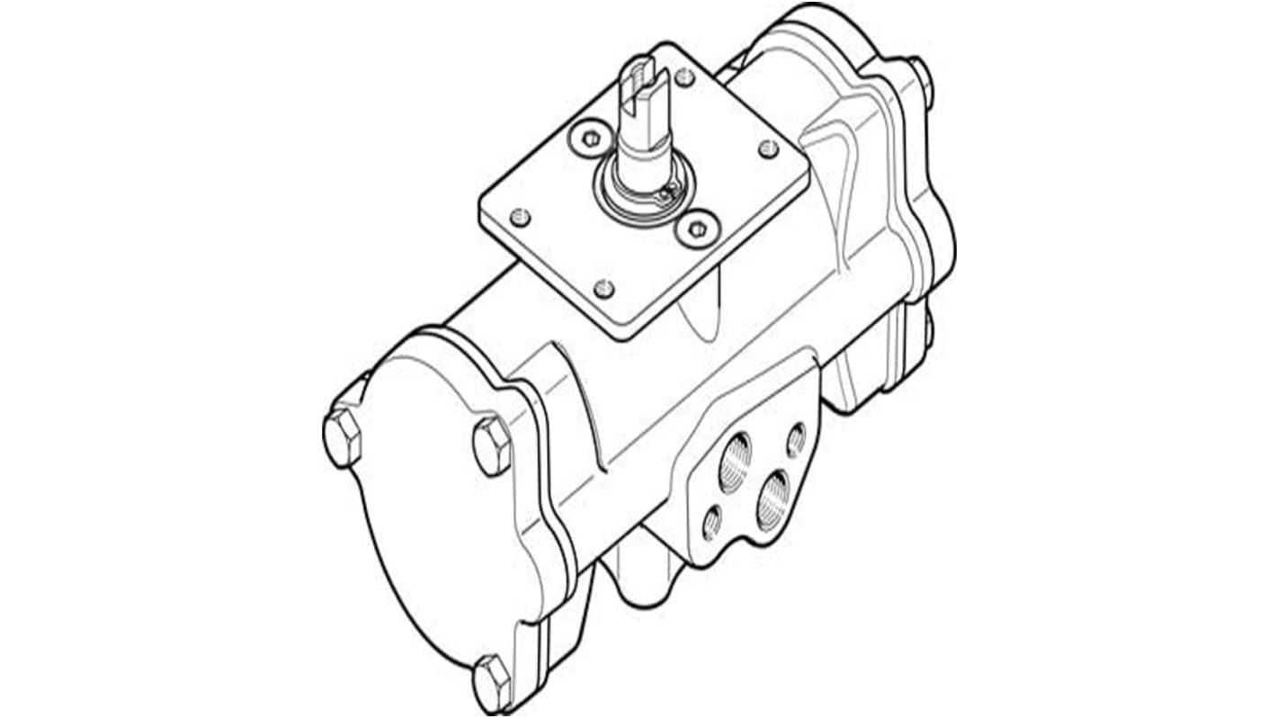 Actuador giratorio Festo, DAPS-0015-090-R-F03-CR, 90°