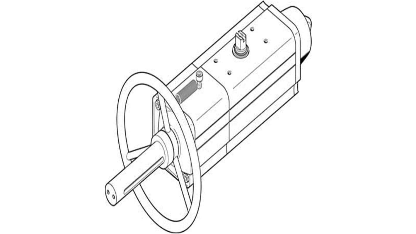 Actuador giratorio Festo, DAPS-0053-090-RS2-F0507-MW, 90°