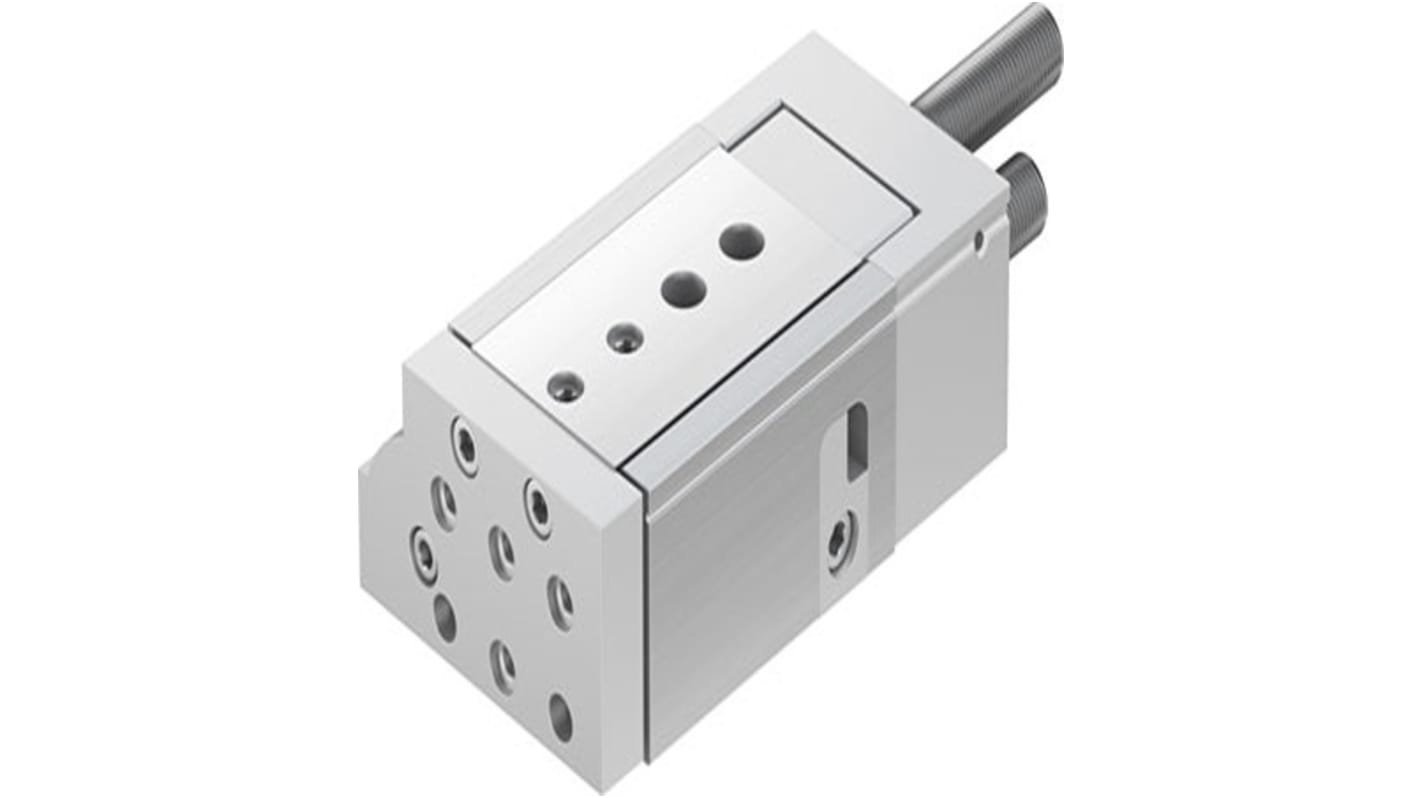 Festo Pneumatic Guided Cylinder - DGSL-25-10-P1A, 32mm Bore, 10mm Stroke, DGSL Series, Double Acting