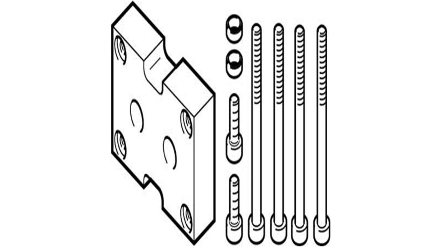 Festo Adapter DHAA-G-Q11-25-B12-35, For Use With Grippers