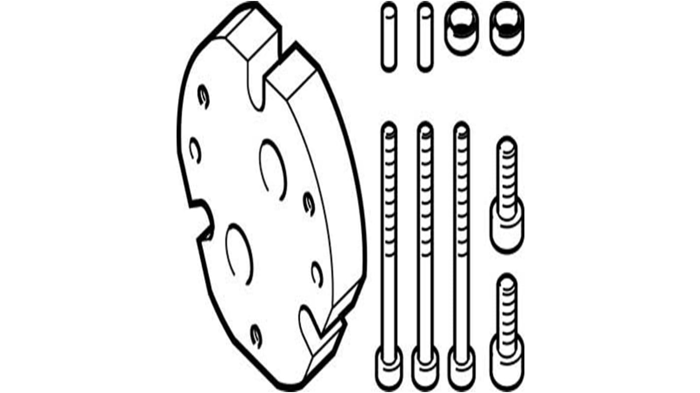 Festo Adapter DHAA-G-Q11-25-B7-35, For Use With Grippers