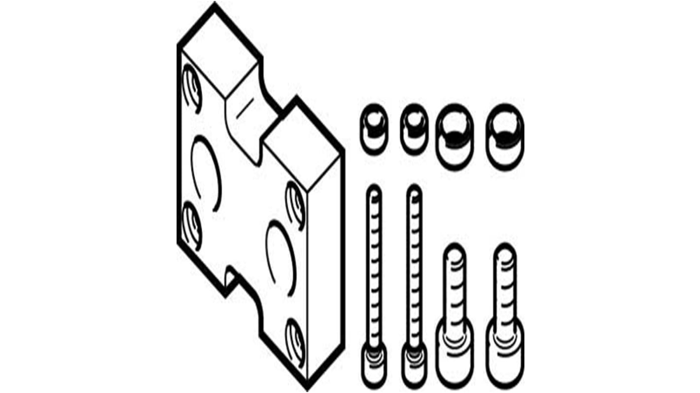 Festo Adapter DHAA-G-Q11-25-B8-35, For Use With Grippers