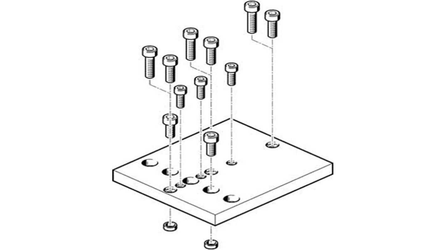 Adaptateur Festo HMSV-51, à utiliser avec Unité de manutention