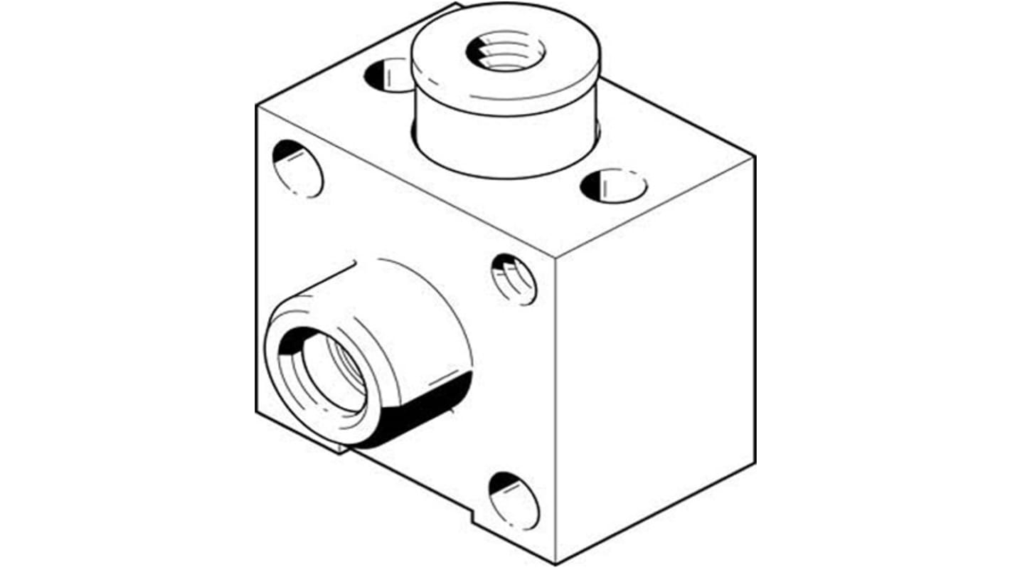 Festo Klemmstück, 12мм x 4мм, 10 bar max.