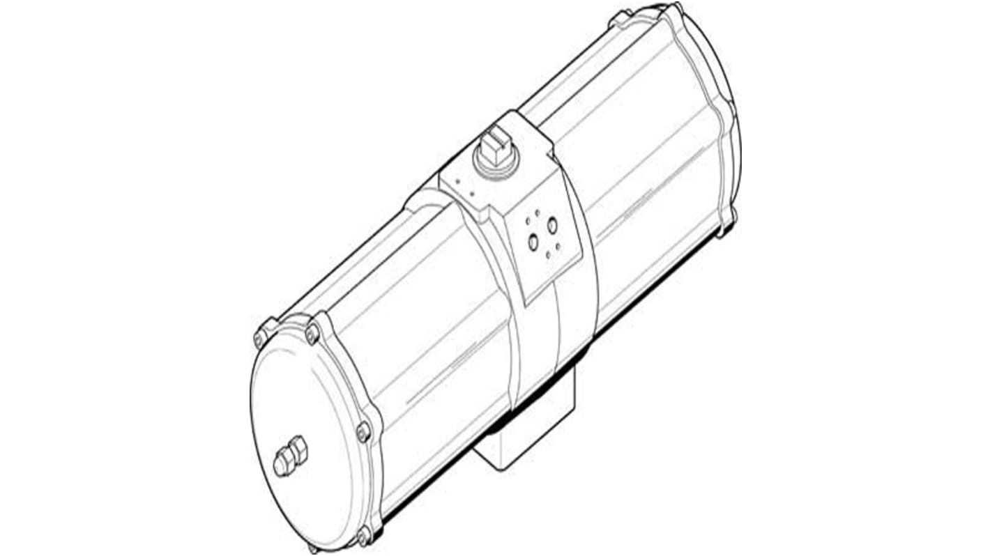 Actuador giratorio Festo, DAPS-1920-090-RS1-F16, 90°