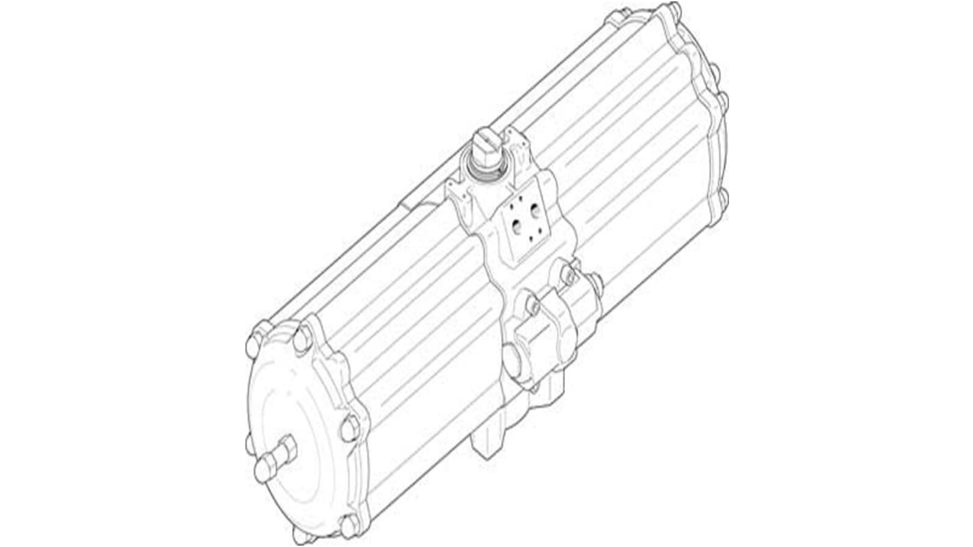 Actuador giratorio Festo, DAPS-1920-090-RS2-F16-T6, 90°