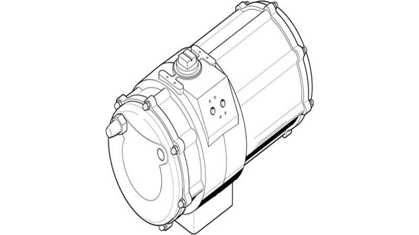 Actuador giratorio Festo, DAPS-2880-090-R-F16, 90°