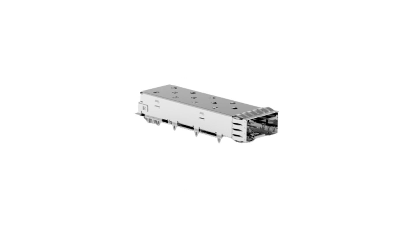 TE Connectivity zSFP+ Cage Assembly for SFP, SFP+ &amp; zSFP+, 2274000-1