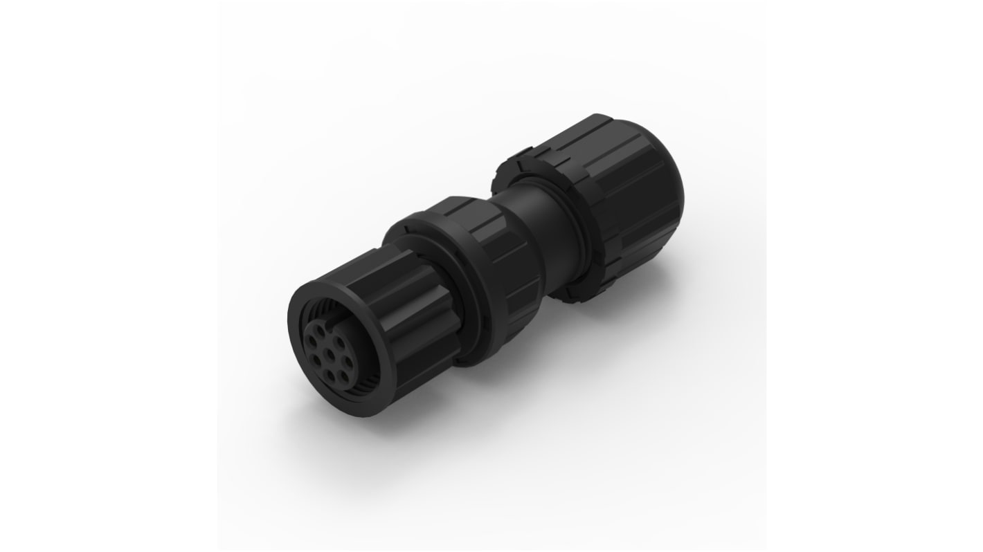 Wurth Elektronik Circular Connector, 8 Contacts, Cable Mount, M12 Connector, Socket, Female, IP68, WR-CIRC Series