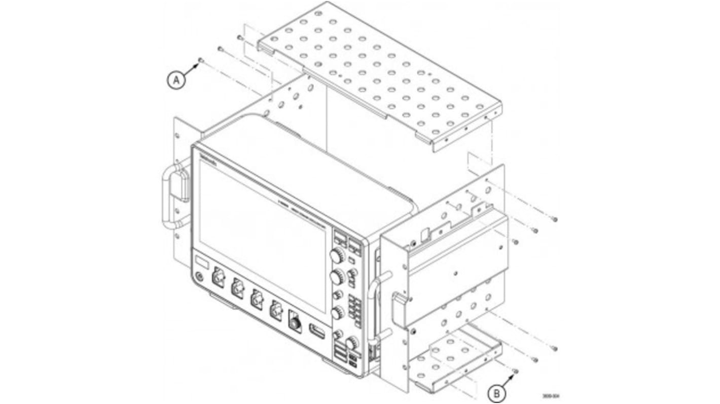 Kit de montaje en rack para osciloscopio Tektronix RM3 para usar con Osciloscopio