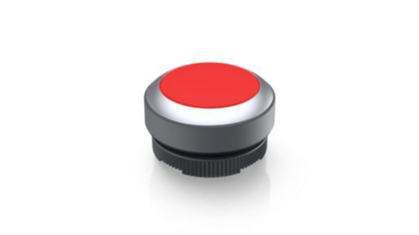 RAFI RAFIX 22 FS+ Series Push Button for Use with RAFIX FS Switching Element Universal PCB, Red Light