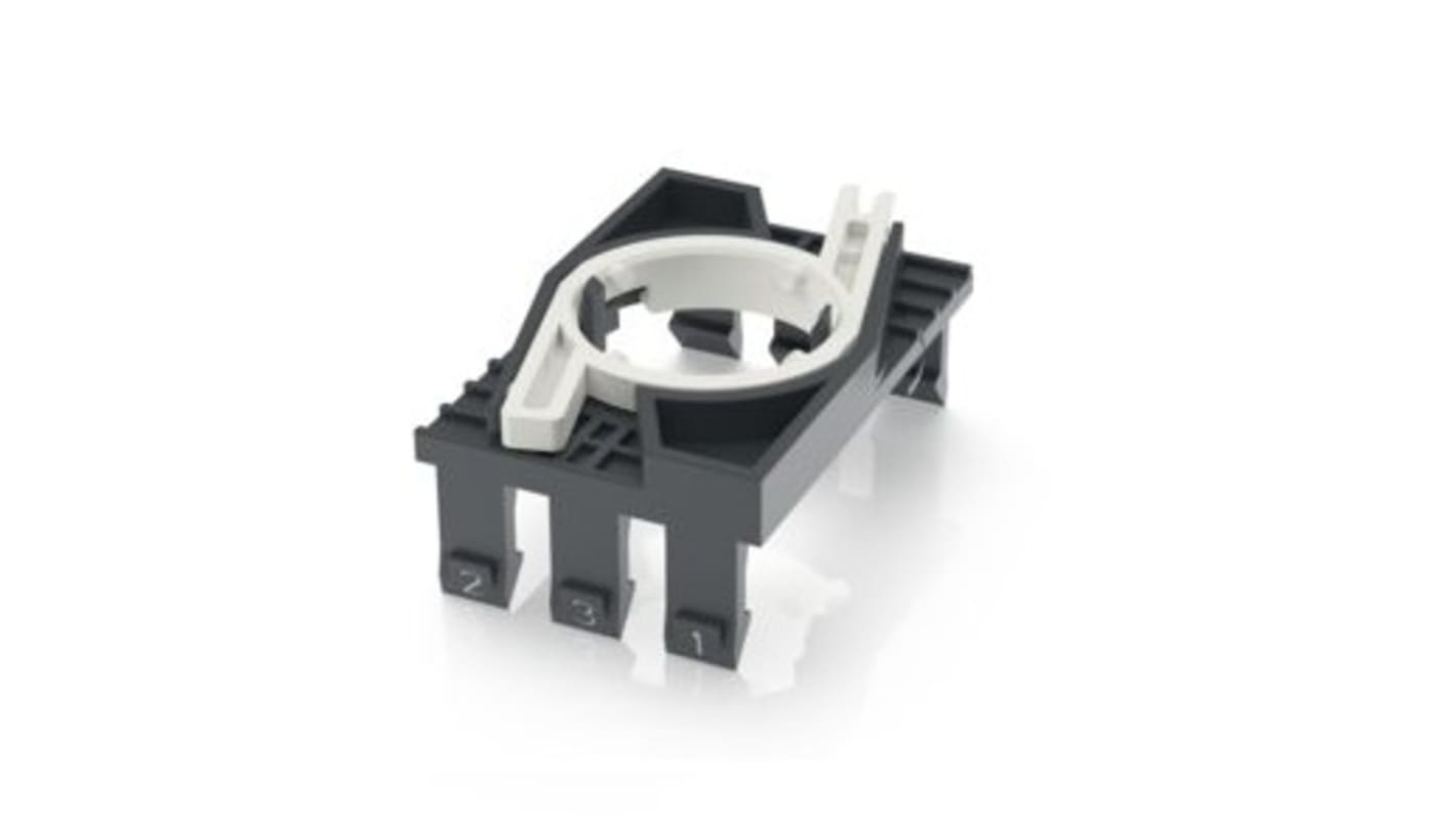 RAFI Terminal Block for use with Contact Blocks With Single Contacts, 5 ...