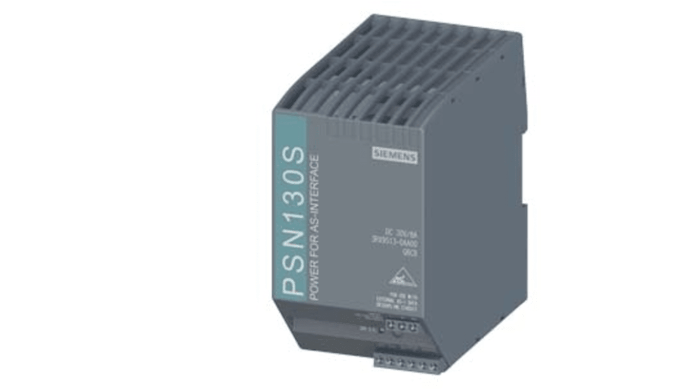 Siemens 3RX9 Series Power Supply for Use with AS-Interface, Circuit Breaker, DC