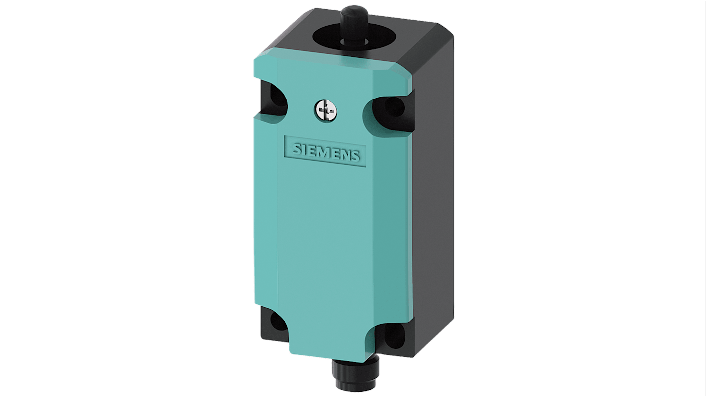 Siemens 3SE51 Series Safety Switch, 1NO/1NC, IP66, IP67, 5P, Metal Housing