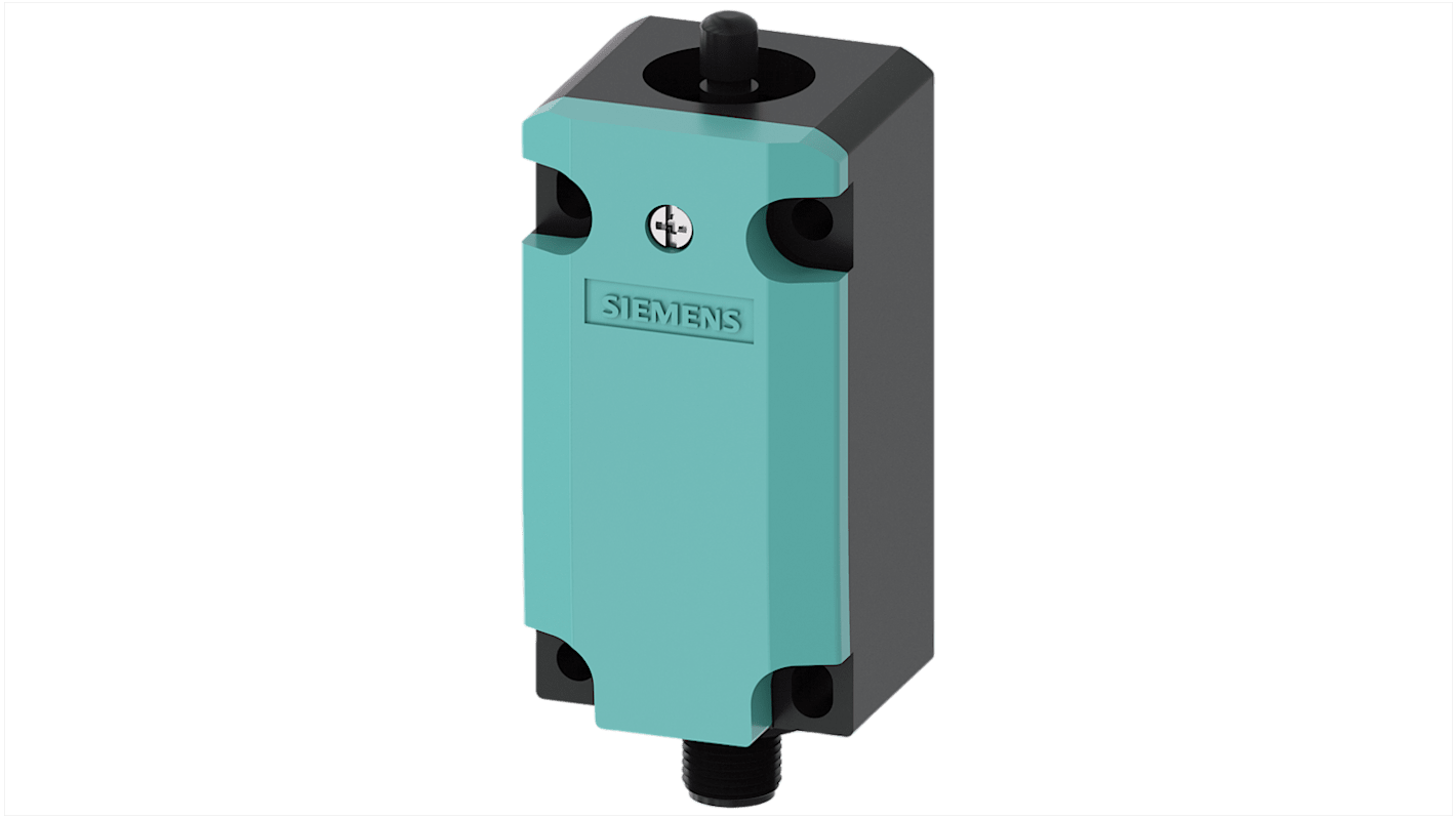 Interruptor de seguridad Siemens 3SE5, 3P, 2NC/1NA, 125V, 4A, IP66, IP67