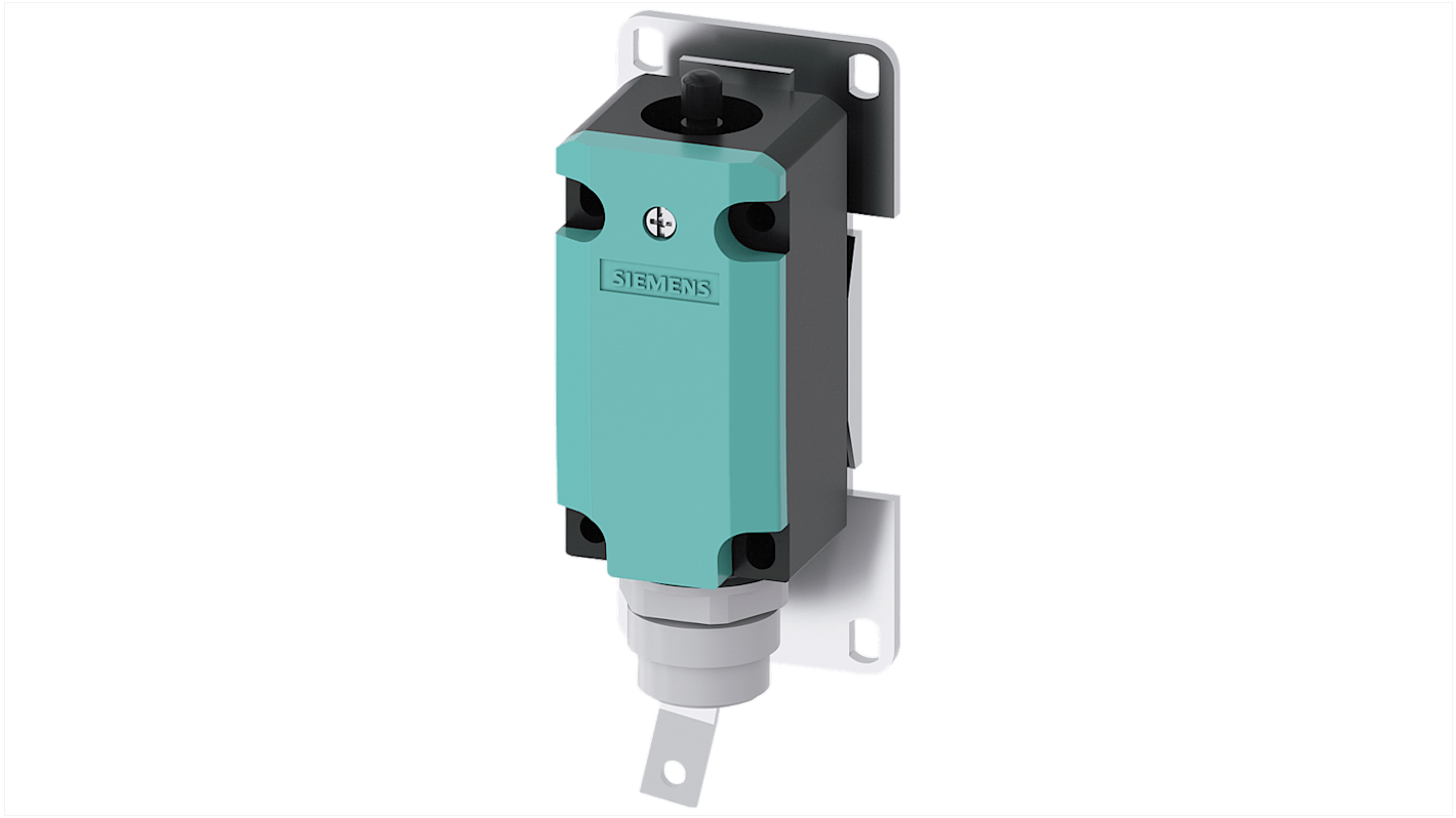 Interruptor de seguridad Siemens 3SE5, 2P, 1NA/1NC, 250V, 10A, IP65