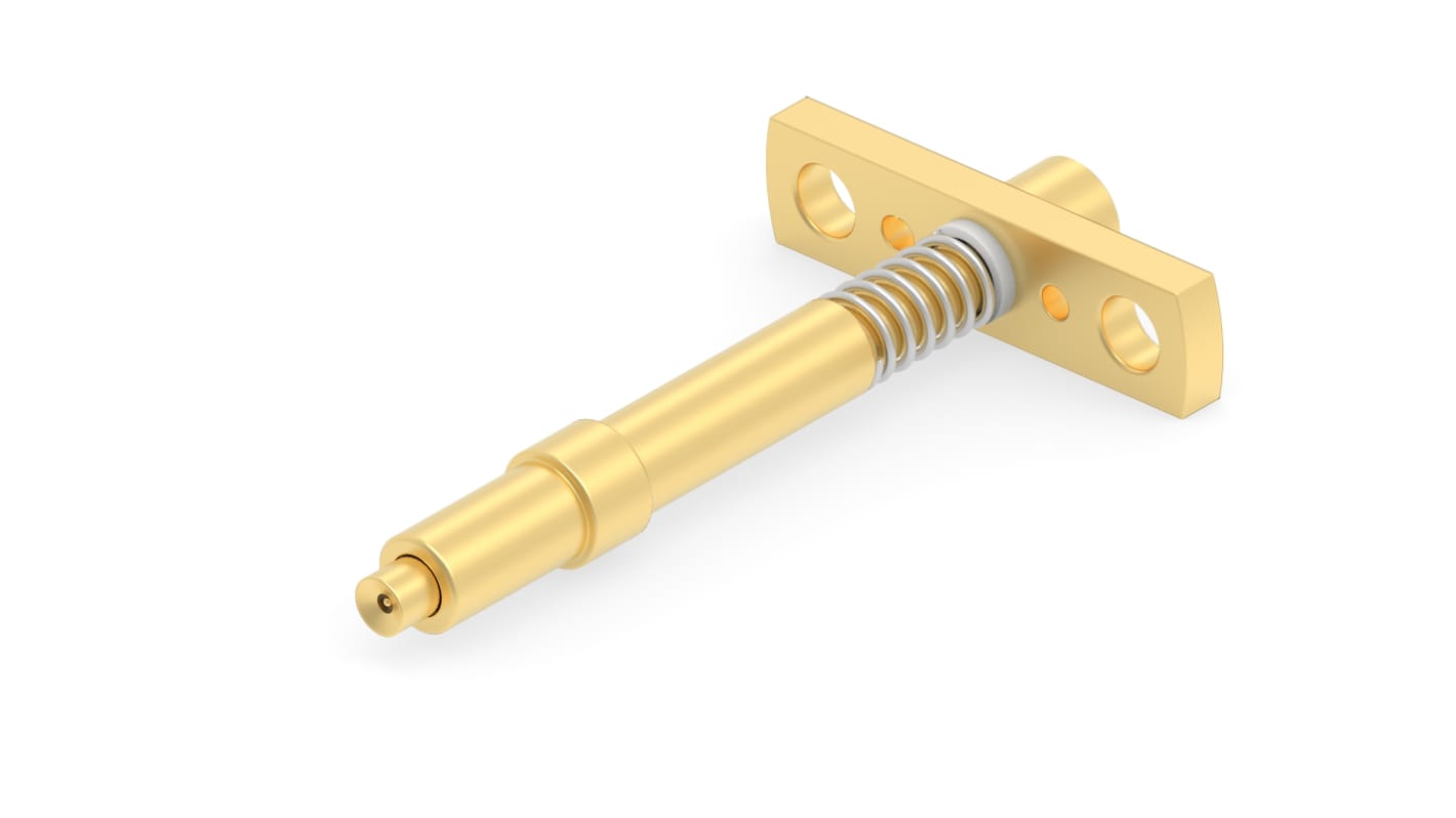 Adaptateur coaxial TE Connectivity SMPM Mâle vers Commutateur, Droit 9GHz