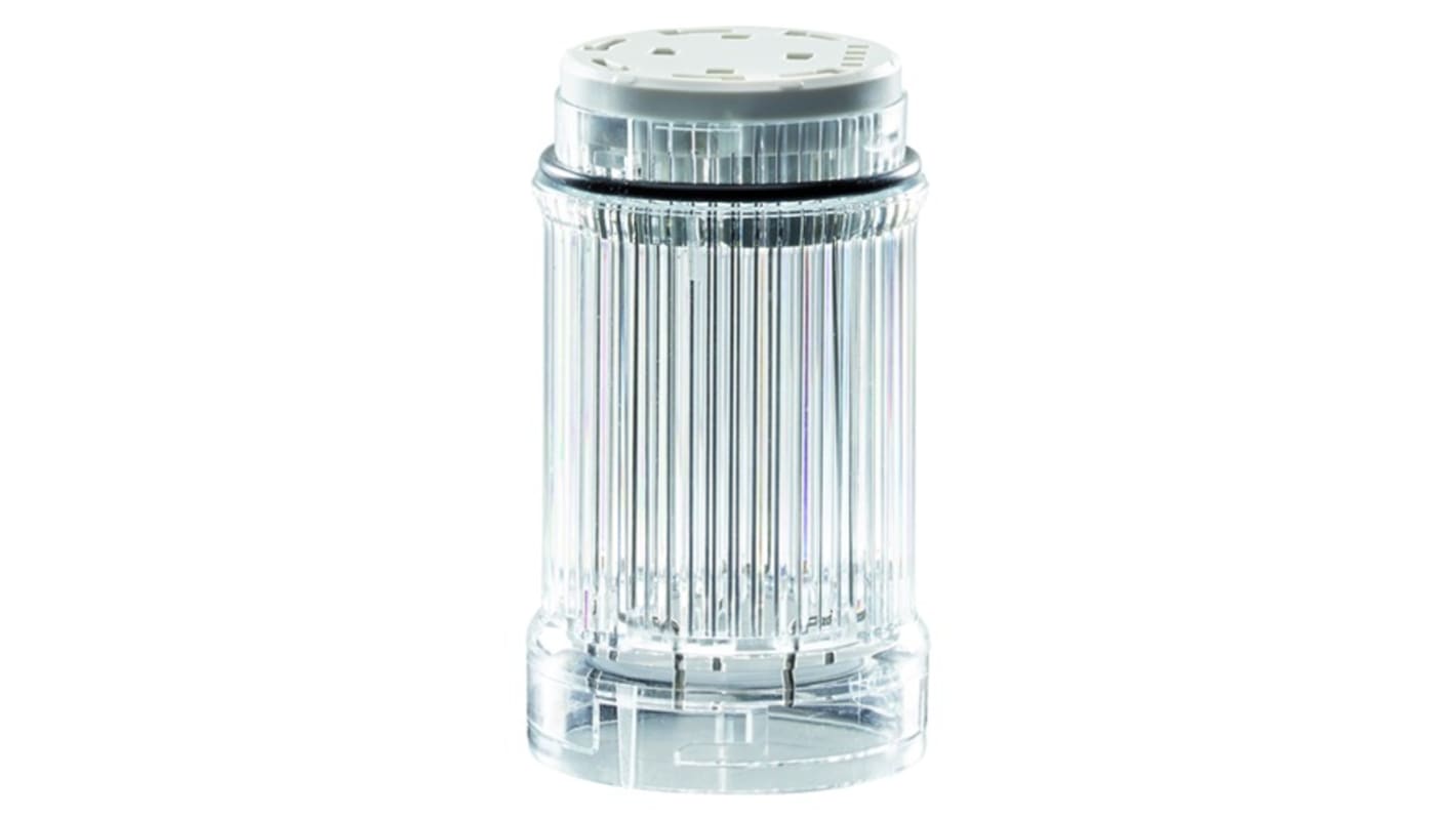 Eaton Series Clear Strobe Effect Light Module for Use with Signal Tower, 120 V ac, LED Bulb, Vac, IP66