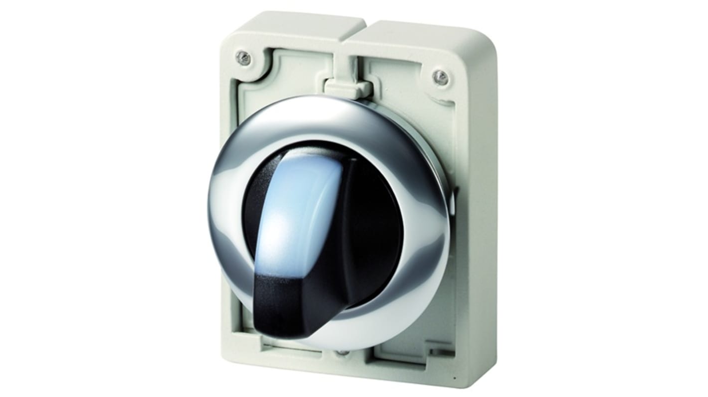 187118 M30CFWLK3W Eaton Toggle Selector Switch 30mm Cutout