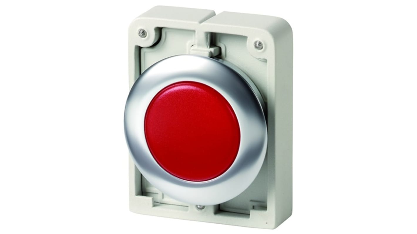 Indicateur Eaton Rouge 250V, Ø découpe 30mm, Montage panneau, RMQ-Titan, IP66, IP67, IP69K