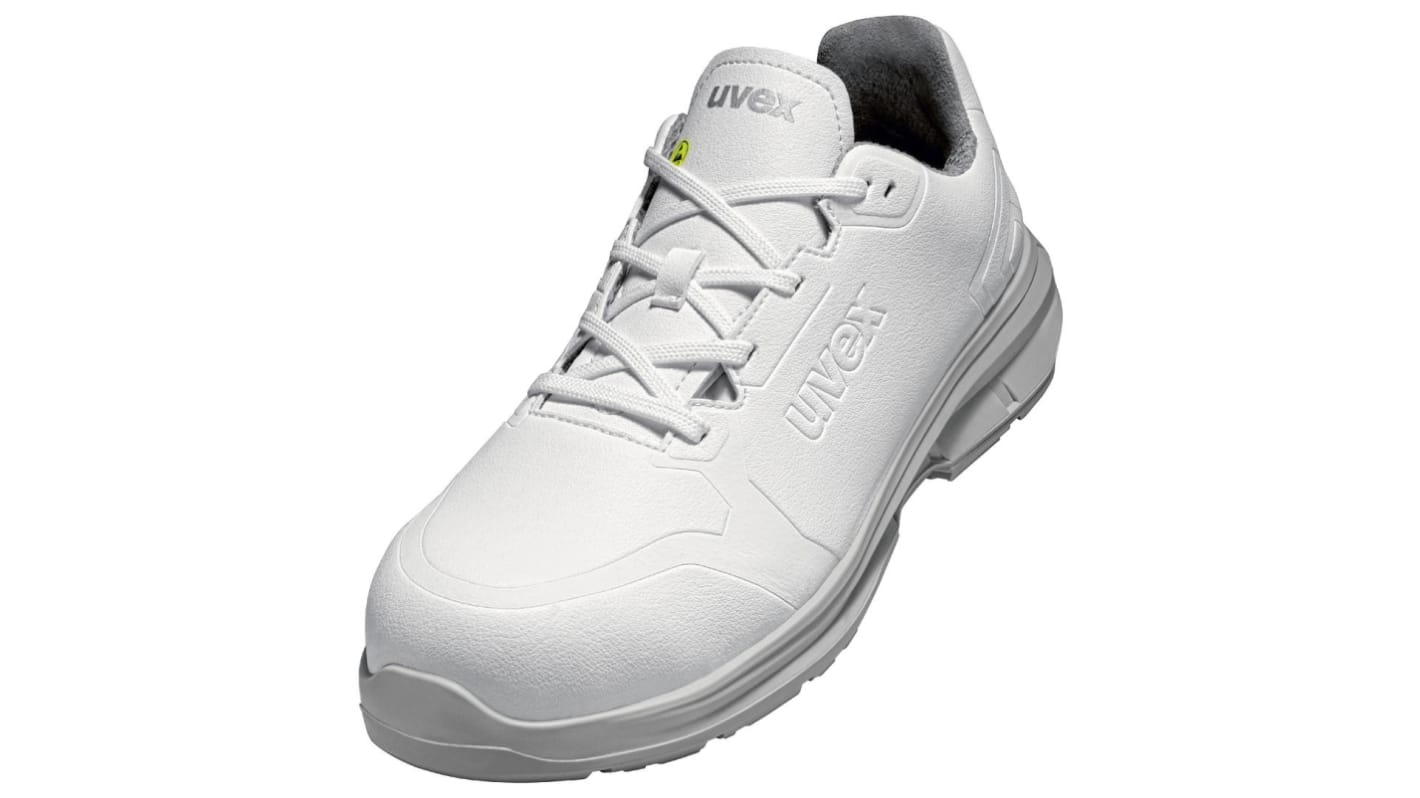 Chaussures de sécurité Uvex 1, S3 A SRC, T50 Unisexe, Blanc, antistatiques