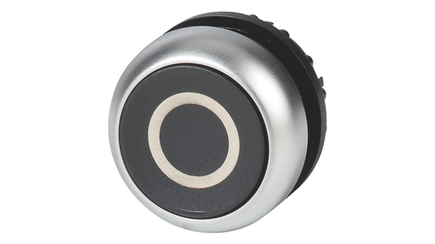 Pulsador Eaton Moeller, color de botón Negro, Enclavamiento, Montaje en Panel, IP66, IP67, IP69K