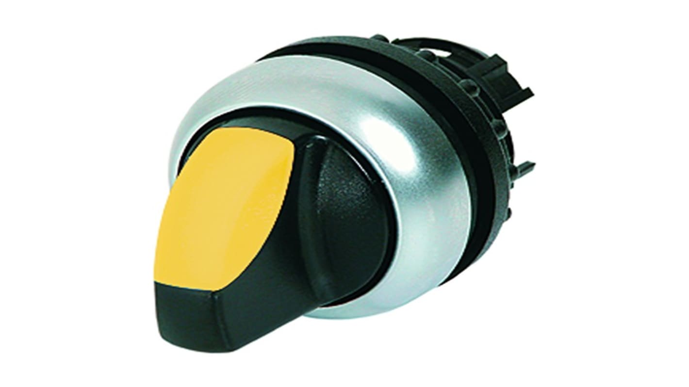 Eaton Toggle Selector Switch - 22.5mm Cutout Diameter, Illuminated 2 Positions