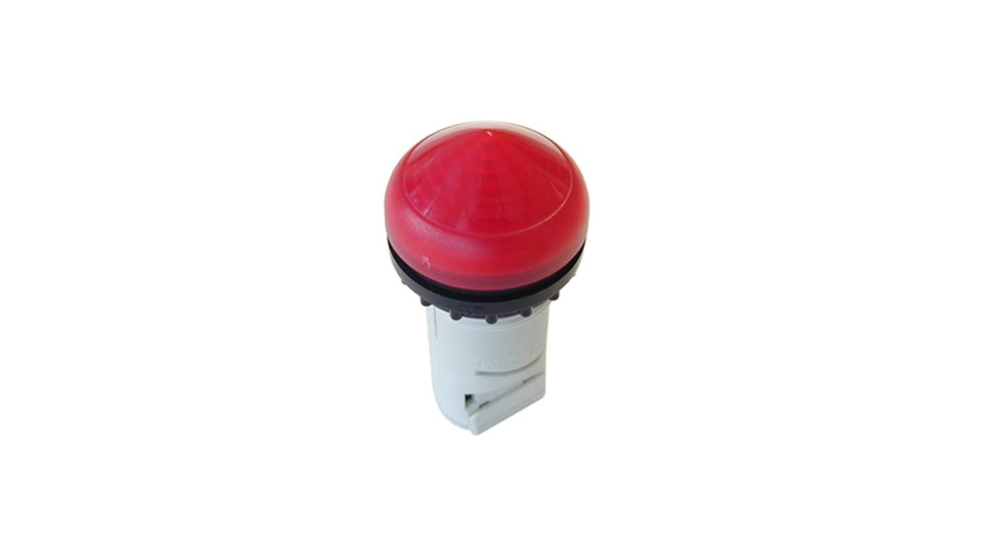 Eaton, Moeller, Panel Mount Red Indicator, 22.5mm Cutout, IP66, IP67, IP69K, Round, 250V