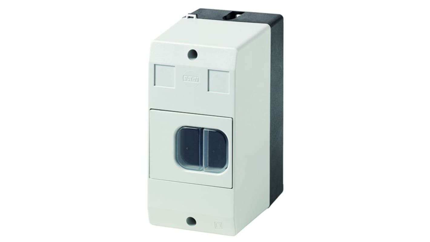 Eaton Black, White Plastic Moeller Enclosure -