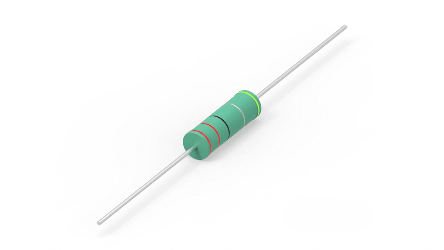 TE Connectivity Wirewound Wirewound Resistor 4W 5% EP4WSS1R0J