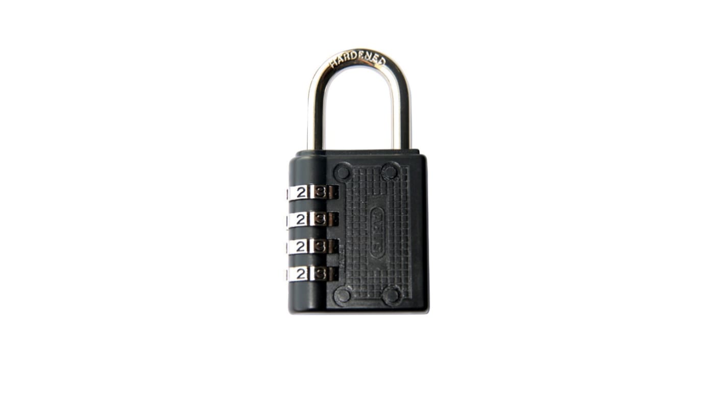 ABUS Combination Steel, Zamak Combination Padlock, 6.5mm Shackle, 43.5mm Body