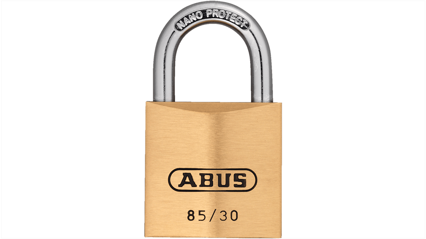 Lucchetto ABUS per uso interno ed esterno, in Ottone, anello da 6.35mm