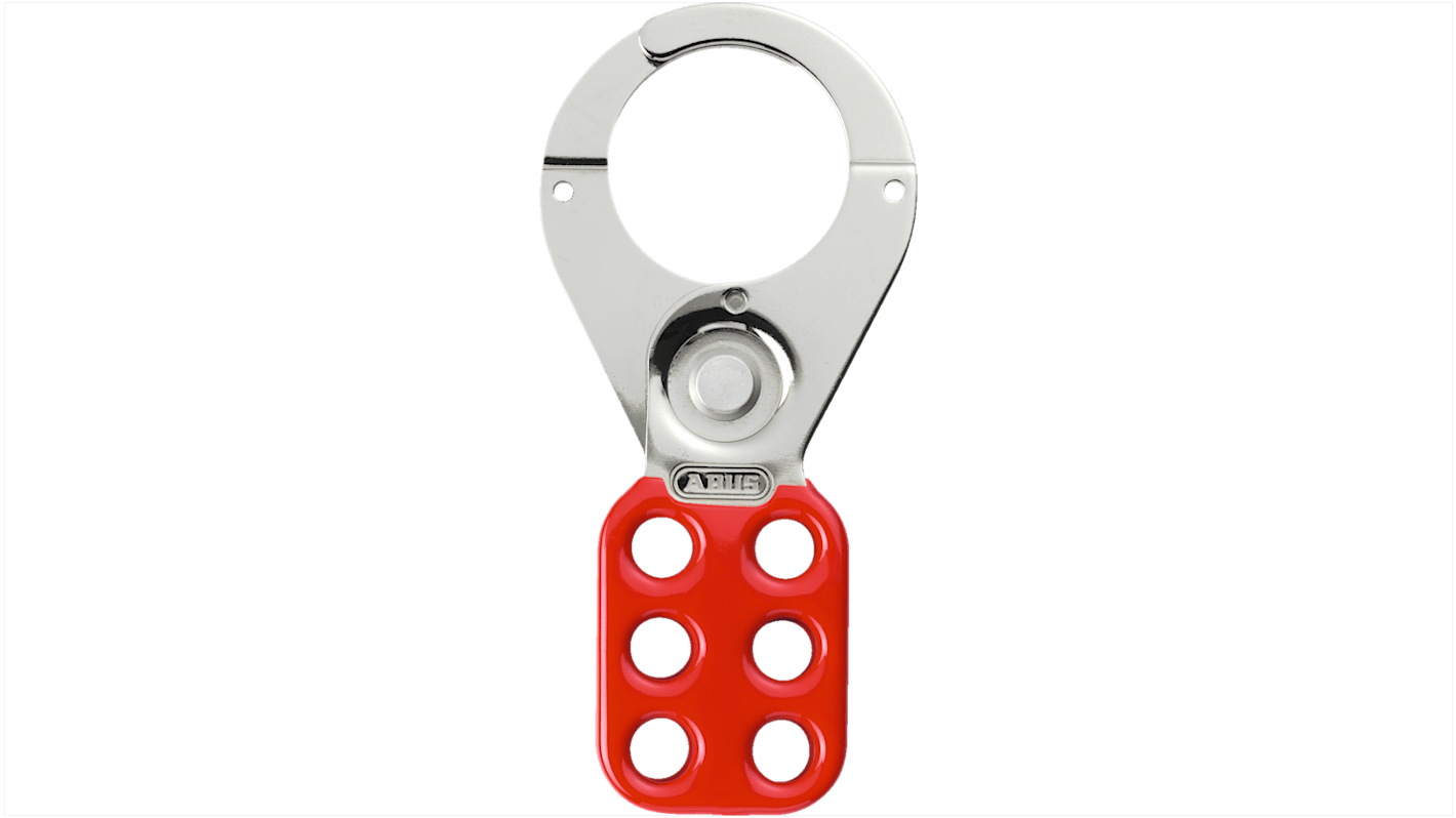 ABUS Yellow Steel Lockout Hasp, 3.81cm Attachment